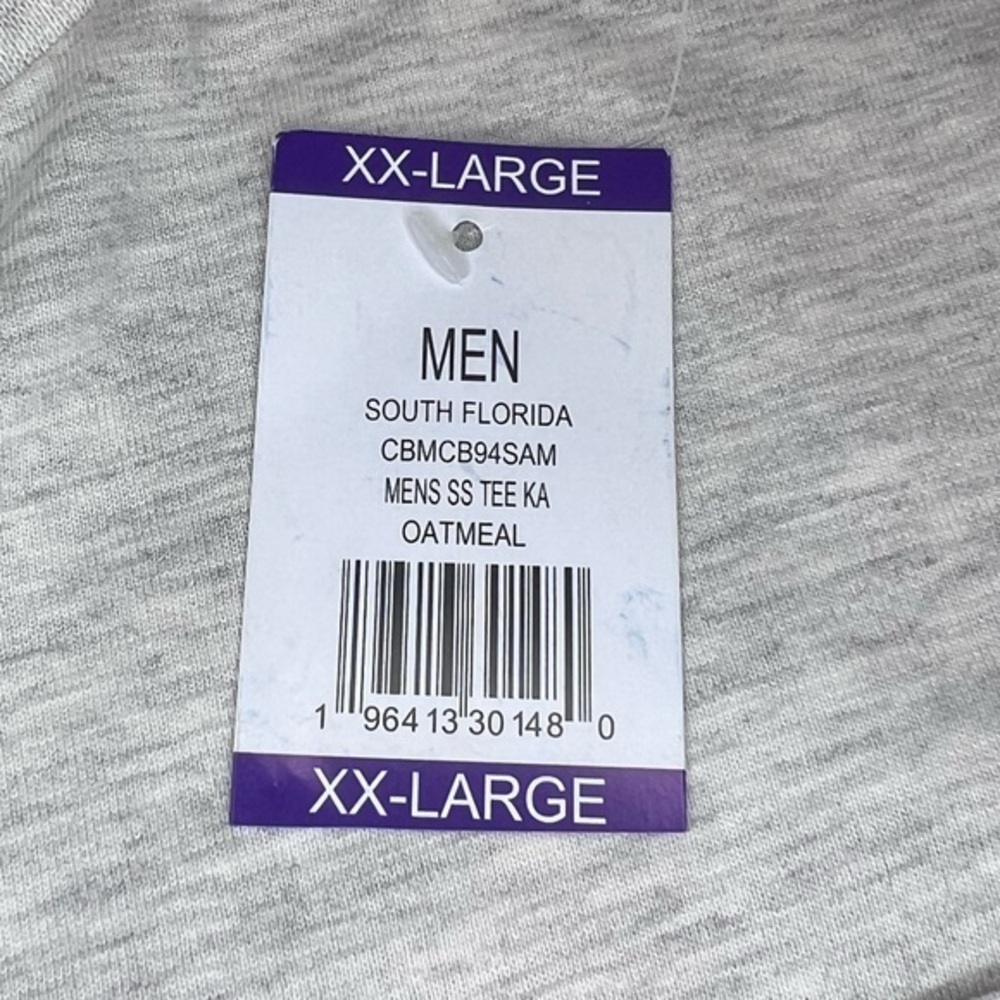 South Florida Bulls Mens XXL 2XL Short Sleeve Champion Cotton T Shirt New - Picture 6 of 6